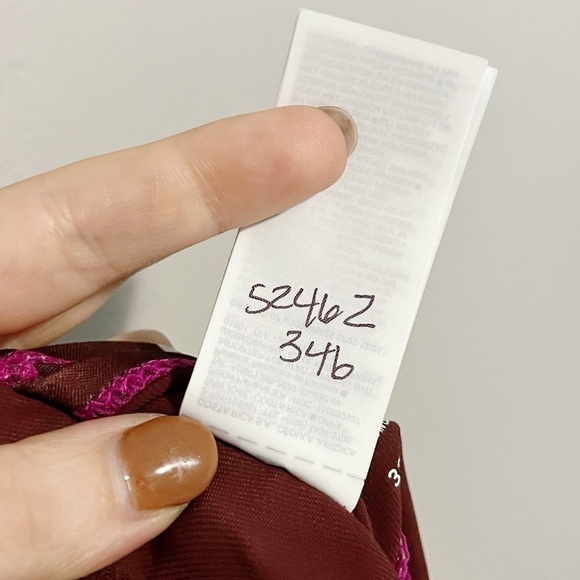 Athleta NEW Square Neck Bra Cup Tankini Swim Top Tropical Floral Print 32D/DD - Picture 13 of 13